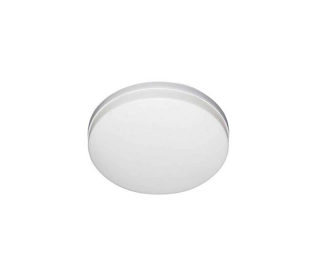Plafon led policarbonato color blanco serie trueno 18cm