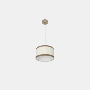 pendente em metal dourado série soprano 30cm