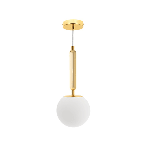 pendente em metal dourado série aimee 15cm