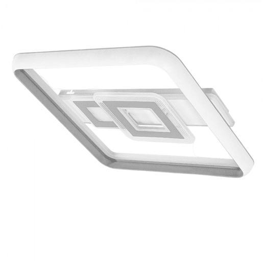 candeeiro de tecto em metal branco série sucre 51cm