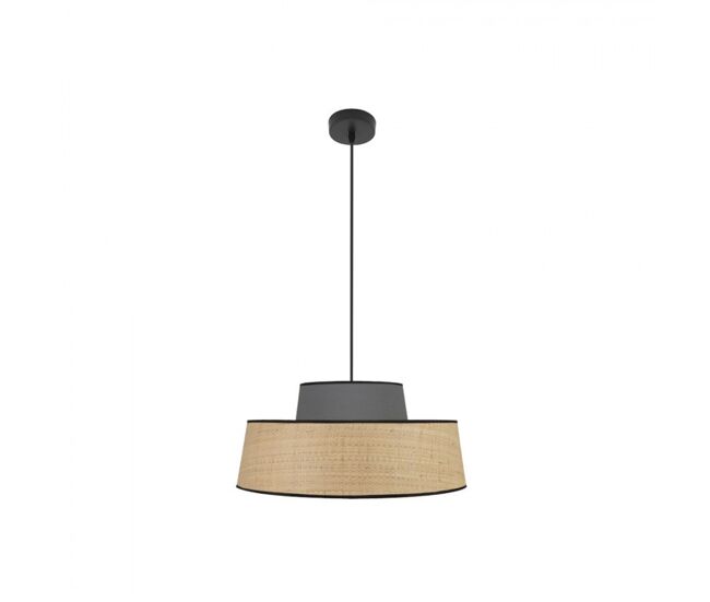 Colgante metal color negro serie jia 40cm