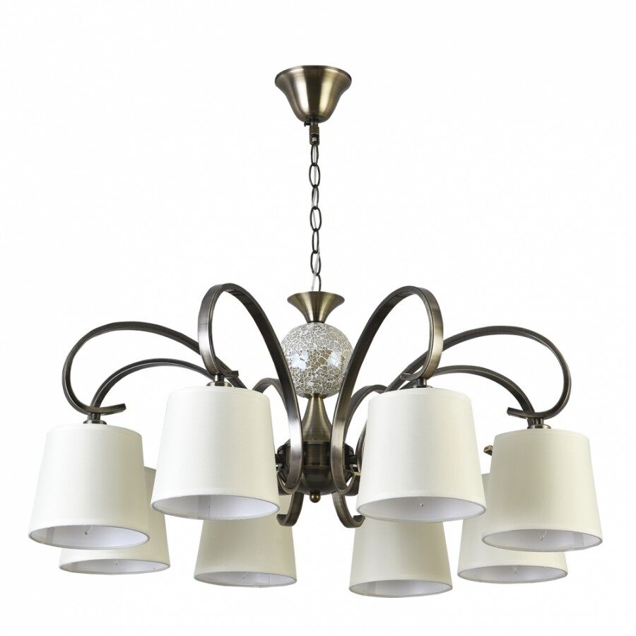 Lampara de techo metal color dorado serie concordia 75cm