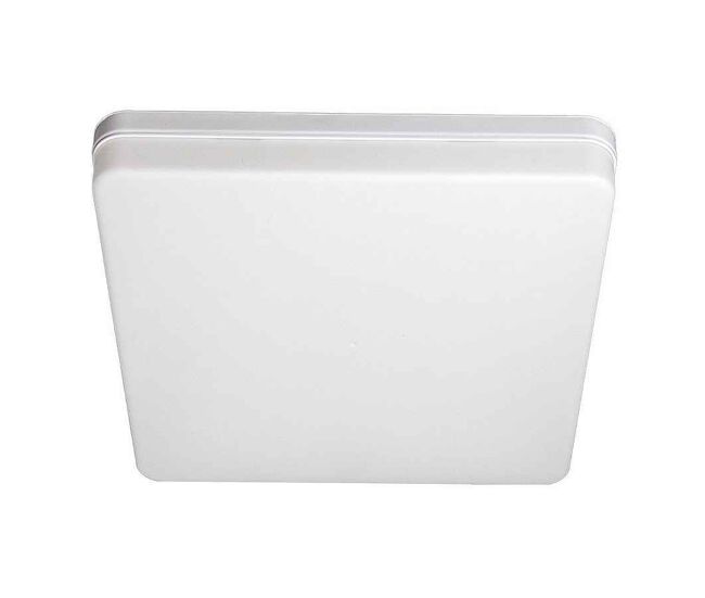 Plafon led policarbonato color blanco serie futuro 30cm