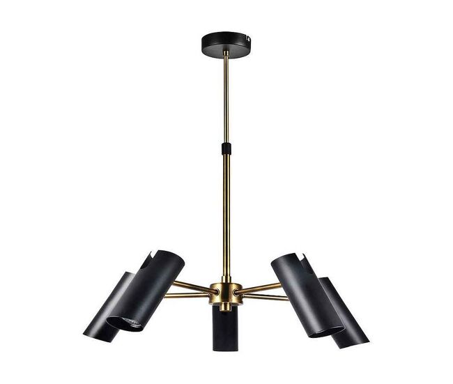 Lampara de techo metal color negro serie marrakech 58cm
