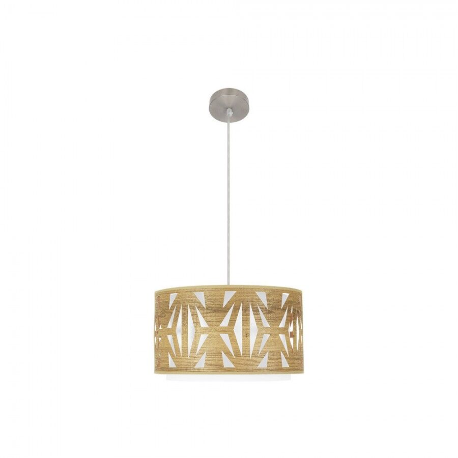 Colgante metal color niquel serie katerina 40cm