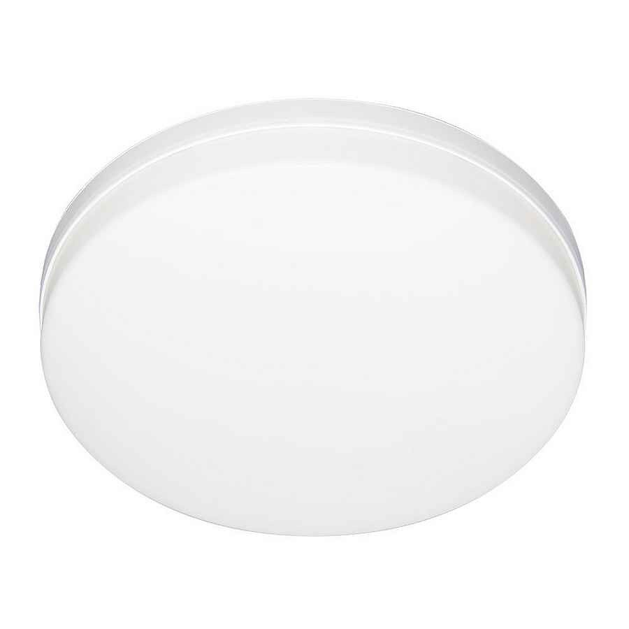 Plafon led policarbonato color blanco serie trueno 30cm