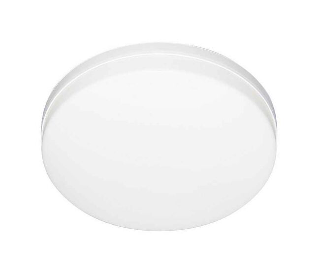 Plafon led policarbonato color blanco serie trueno 30cm