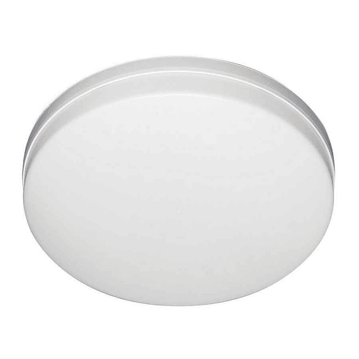 candeeiro de tecto led em policarbonato cor branca série trueno 30cm
