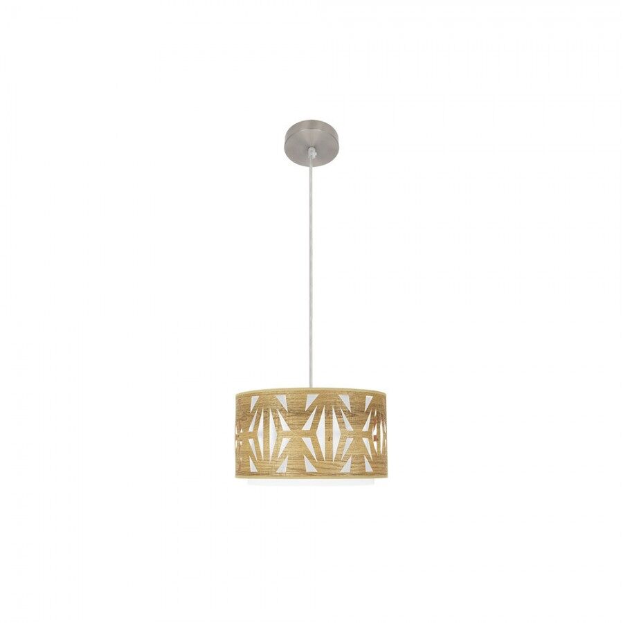 Colgante metal color niquel serie katerina 30cm