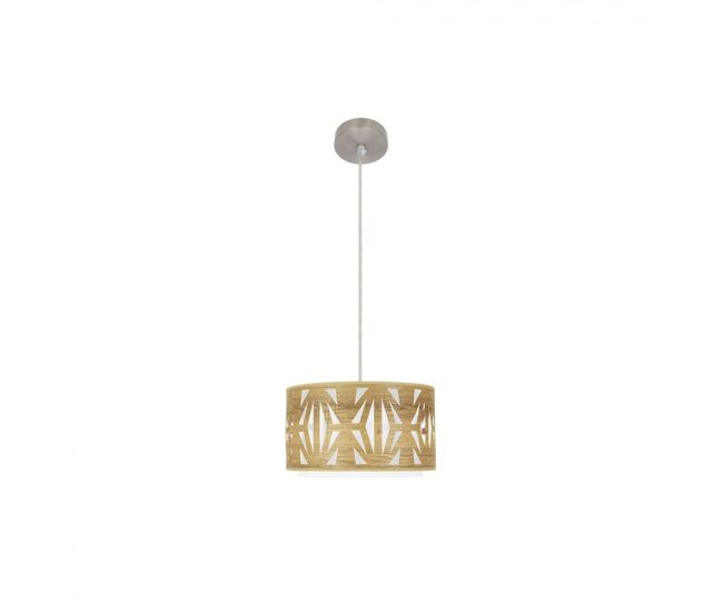 Colgante metal color niquel serie katerina 30cm