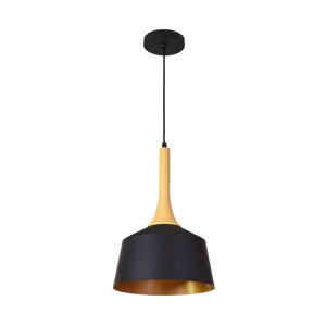 pendente de metal cor preta série giani 27cm