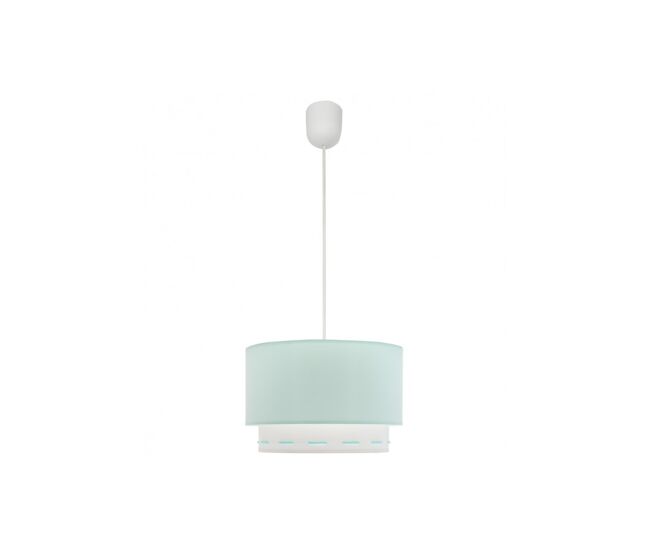 Lampara de techo metal color verde serie trazos 30cm