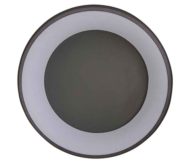 Lampara plafon aluminio color negro serie peni 50cm