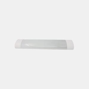 candeeiro de tecto LED em alumínio branco série bronzita 61cm