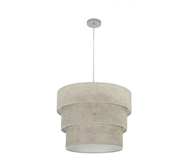 Colgante metal color cromo serie smile 50cm