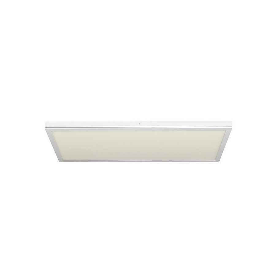 Panel led rectangular metal color blanco serie tivoli 30cm