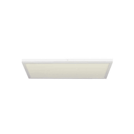 painel led metálico rectangular cor branca série tivoli 30cm