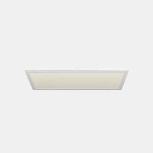 painel led metálico rectangular cor branca série tivoli 30cm