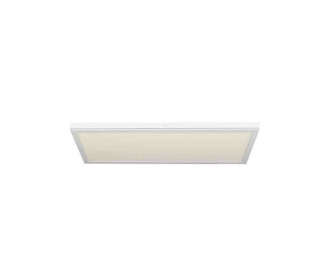Panel led rectangular metal color blanco serie tivoli 30cm