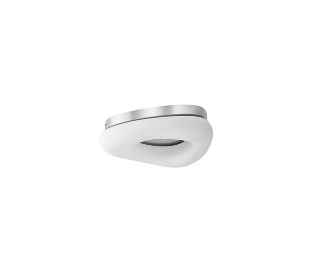 Lampara plafon metal color blanco serie paris 34cm