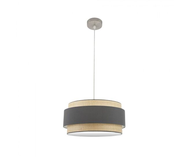 Colgante metal color niquel serie kandy 50cm