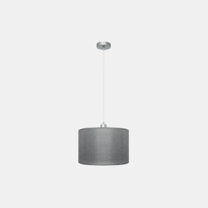 candeeiro de tecto cor prata metal série axel 30cm