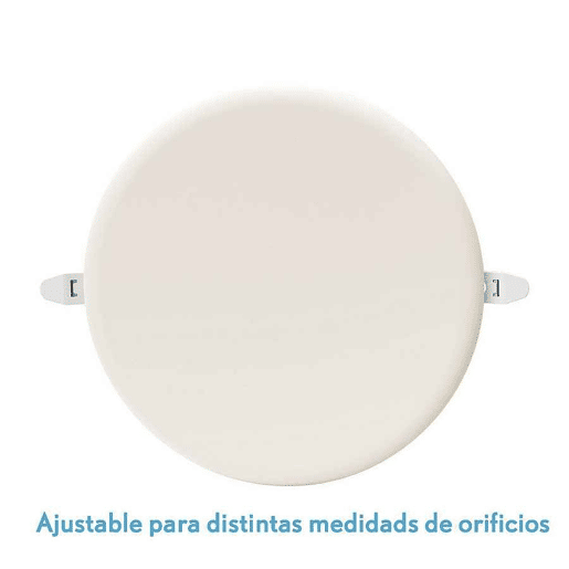downlight policarbonato cor branca migmatita série 22,7cm