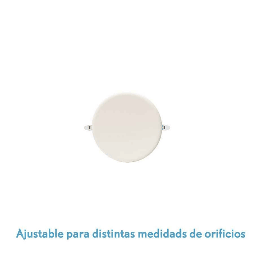 downlight policarbonato cor branca migmatita série 9cm