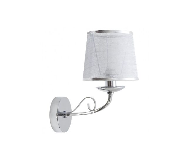 Lampara de techo metal color cromo serie sumba 15cm