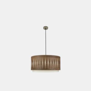 pendente em metal dourado série alexandra 50cm