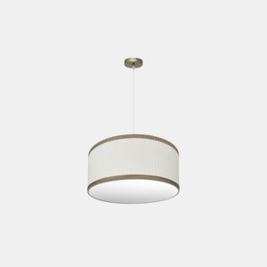 pendente em metal dourado série soprano 50cm