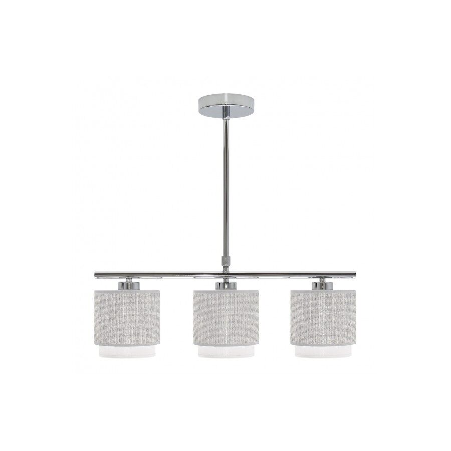 Lampara de techo metal color gris serie kenya 56cm