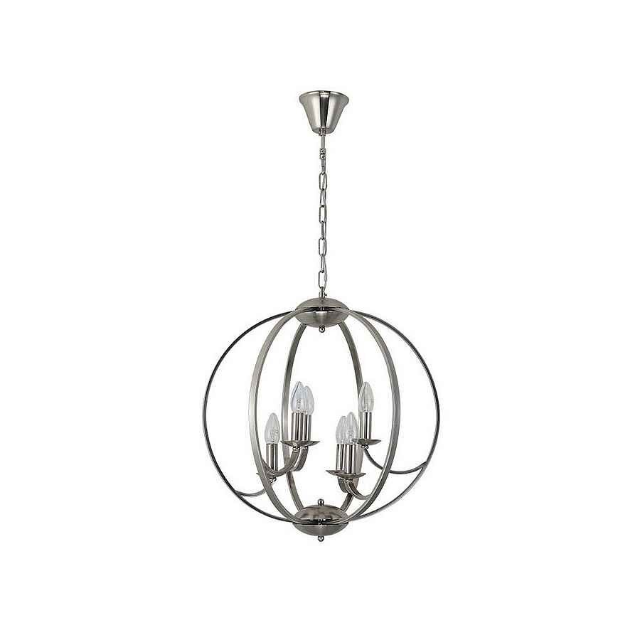 Colgante metal color niquel serie narciso 51cm