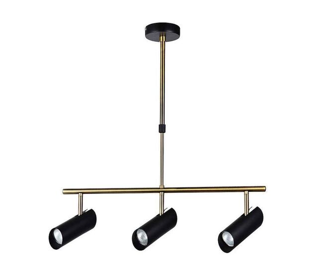 Lampara de techo metal color negro serie marrakech 56cm