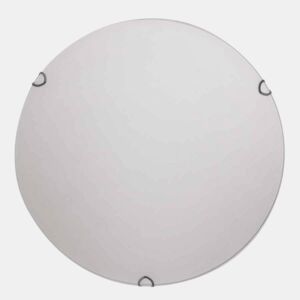 candeeiro de tecto de vidro branco avis série 25cm