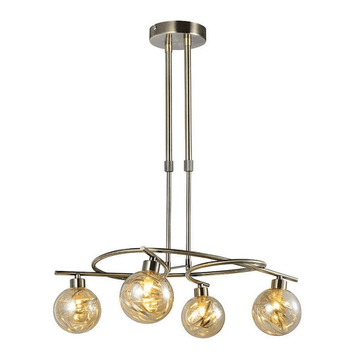 candeeiro de tecto em metal dourado série varanasi 50cm