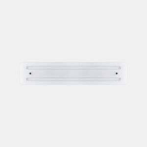 candeeiro de tecto em metal branco série tanzanita 98,5cm