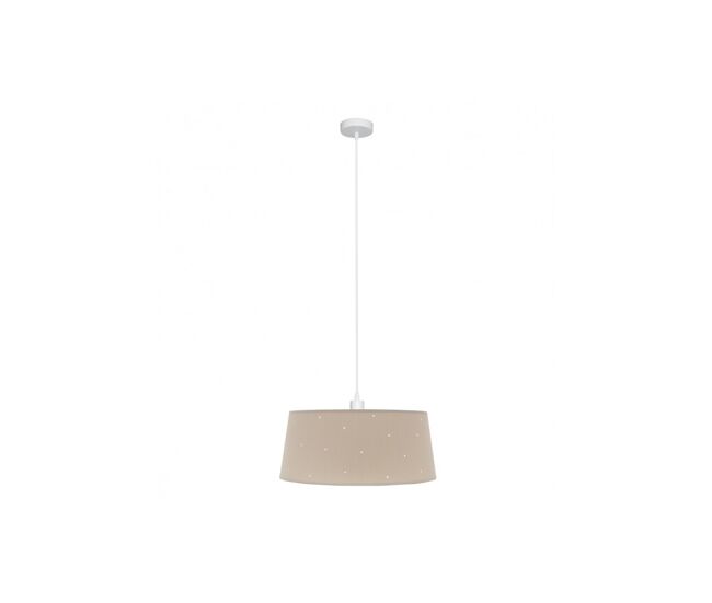 Lampara de techo acrilico color beige serie consciencia 40cm
