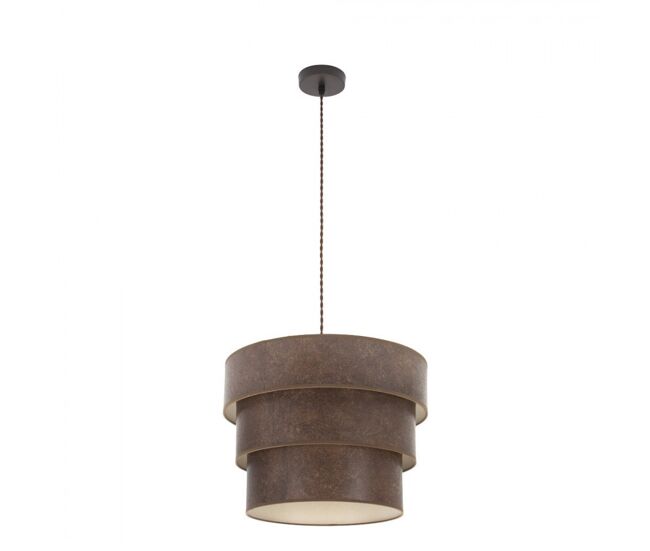 Colgante metal color marron serie smile 40cm