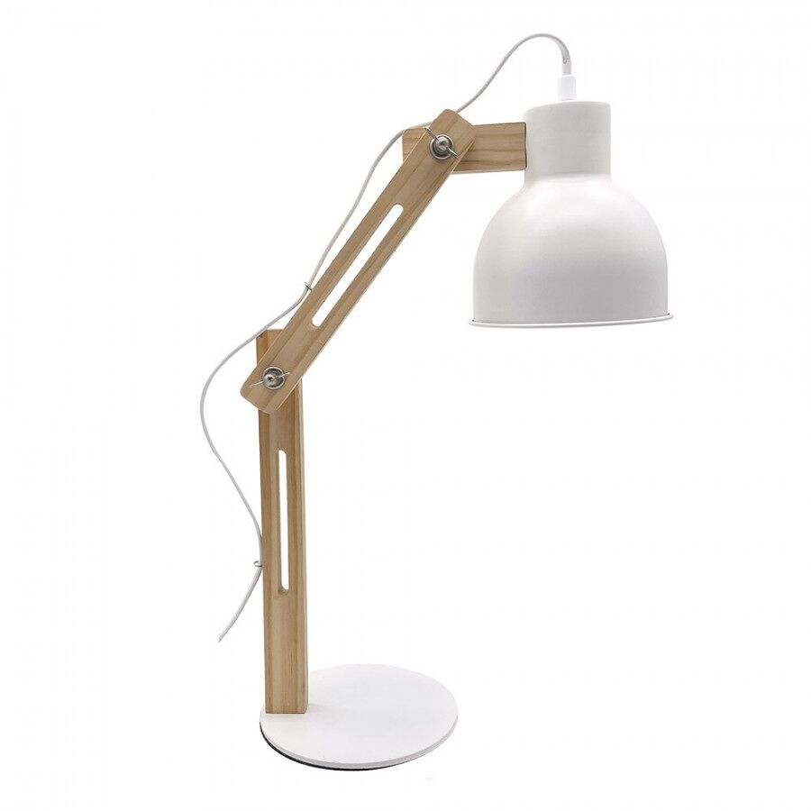 Flexo metal color blanco serie baptista 14cm
