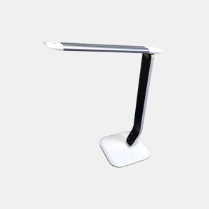 candeeiro de secretária em acrílico branco série euclasa 34cm
