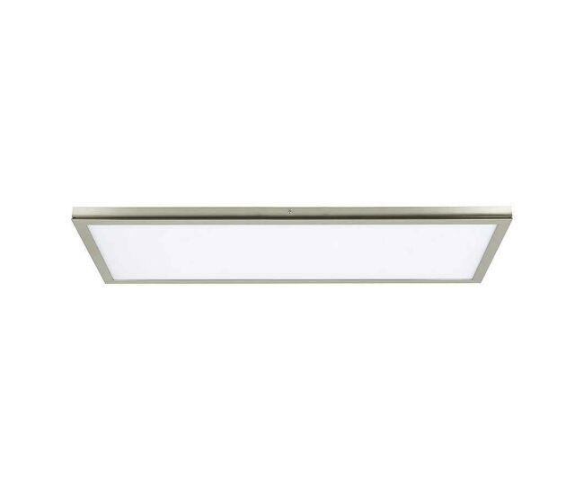 Panel led rectangular metal color niquel serie tivoli 30cm