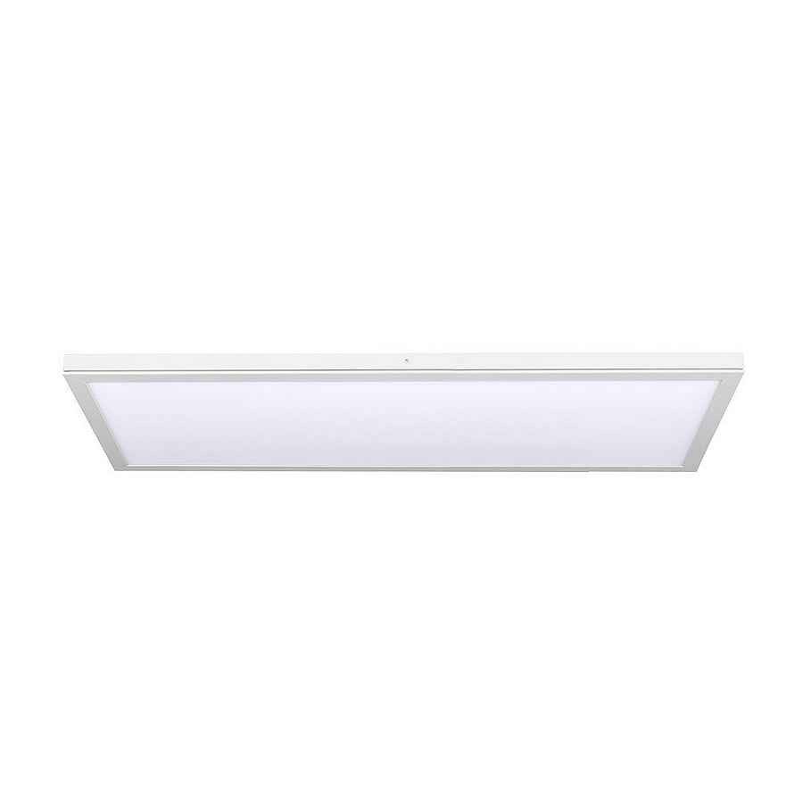 Panel led rectangular metal color blanco serie tivoli 30cm