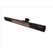 Estufa Exterior Acrilico Serie Heat Music Estufa Exterior Acrilico Serie Heat Music Negro
