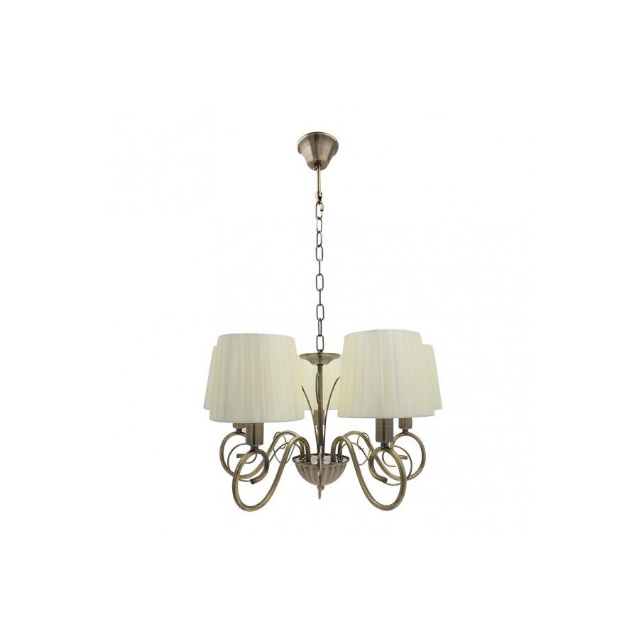 Lampara de techo metal color dorado serie amsterdam 45cm