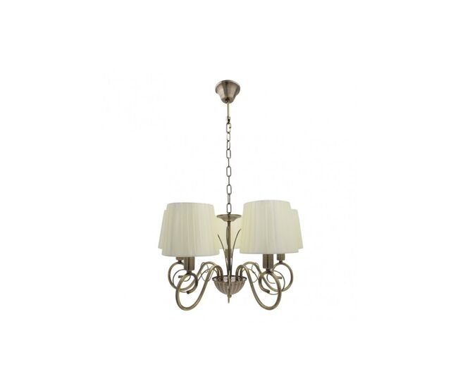 Lampara de techo metal color dorado serie amsterdam 45cm