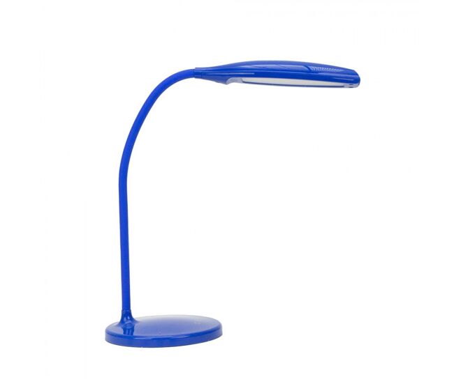 Flexo policarbonato color azul serie turmalita 16cm