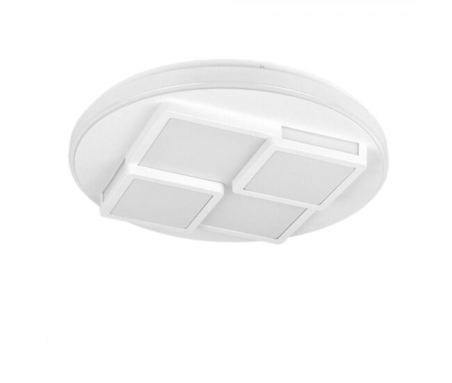 Plafon metal color blanco serie lavi 49cm