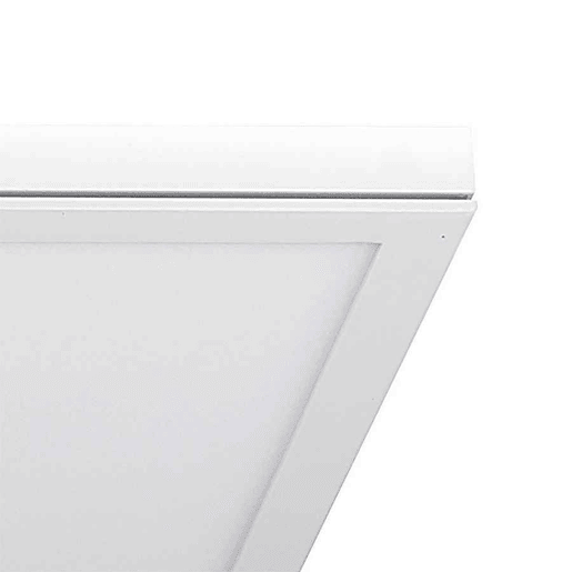 painel led metálico rectangular cor branca série tivoli 30cm