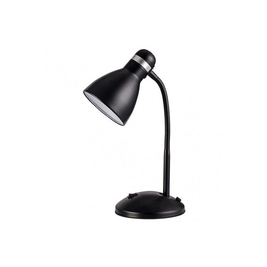 Lampara escritorio metal color negro serie lazulita 23cm